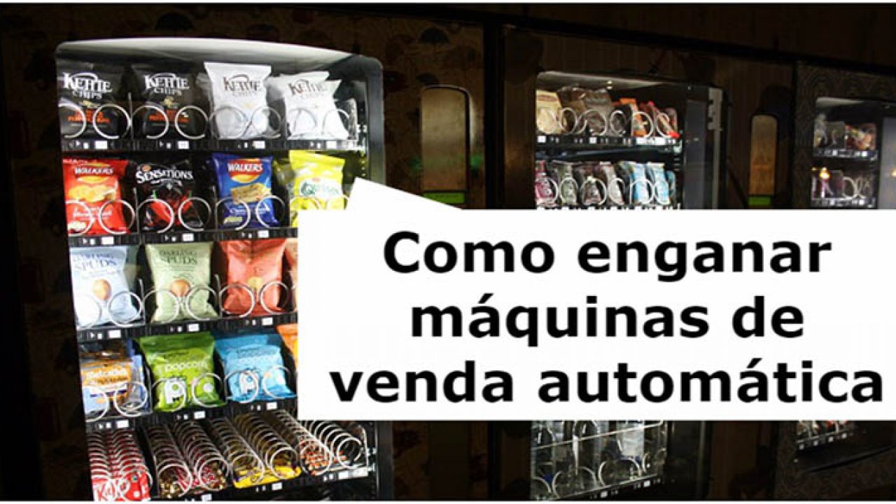 Como Tirar Produtos De Graca Nas Maquinas De Venda Automatica